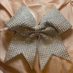 Rhinestone Cheer Bow
